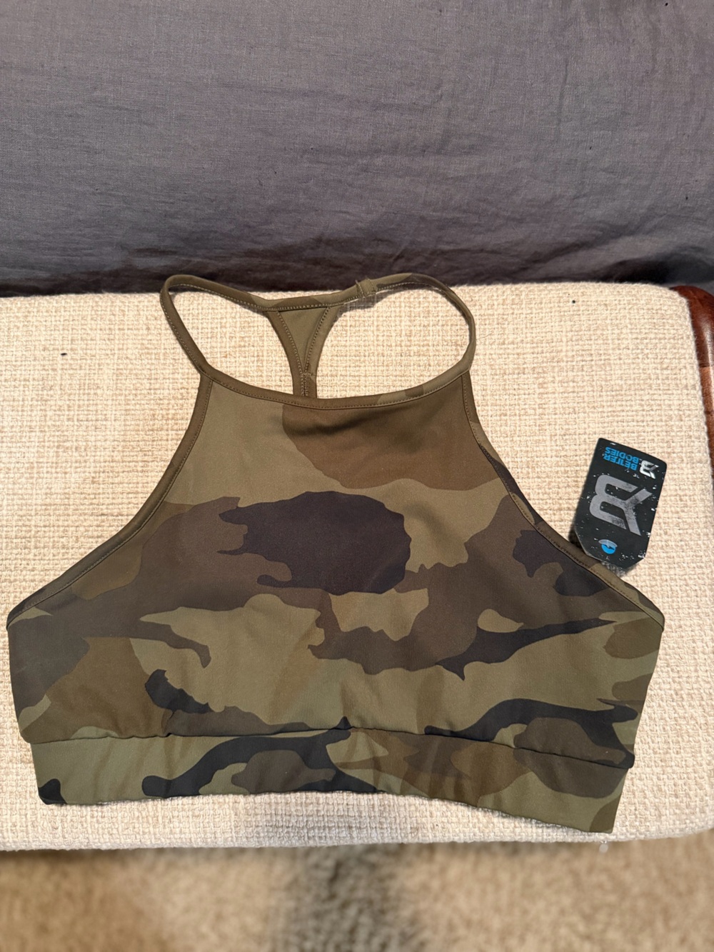 BETTER BODIES Camo Sports Bra